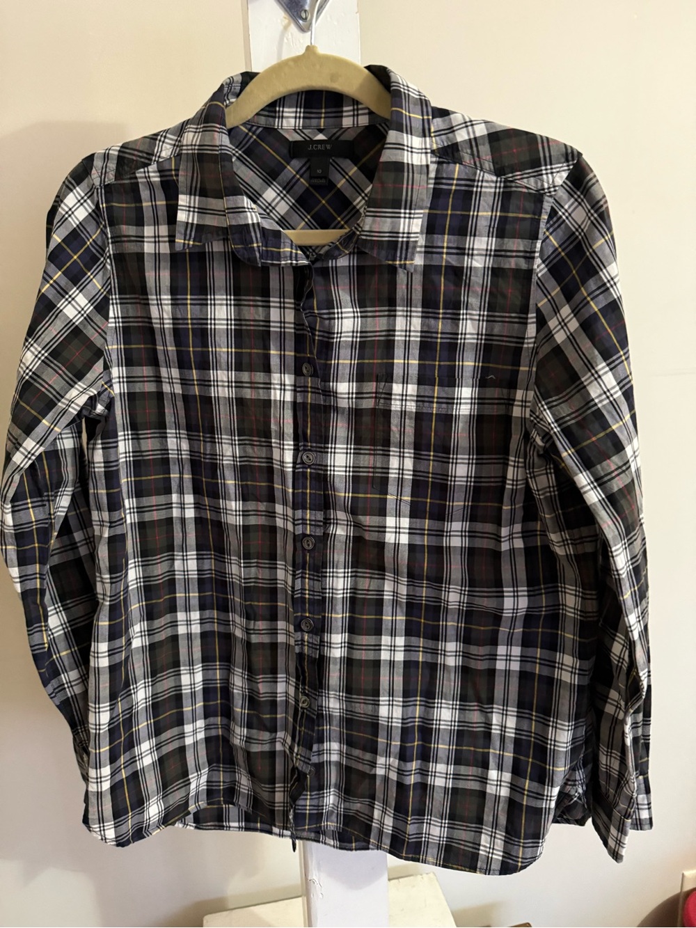 J.Crew Shrunken Boy Shirt for Women